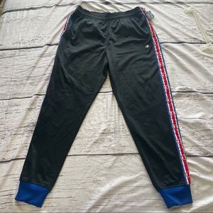 Champion mens sweat, jogger, track pants fleece lined NWT sz large